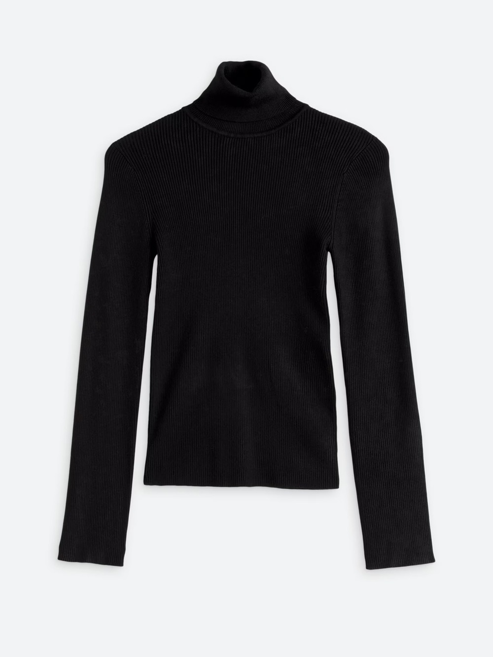 MONTGOMERY POST Longsleeve Rib Turtleneck Sweater